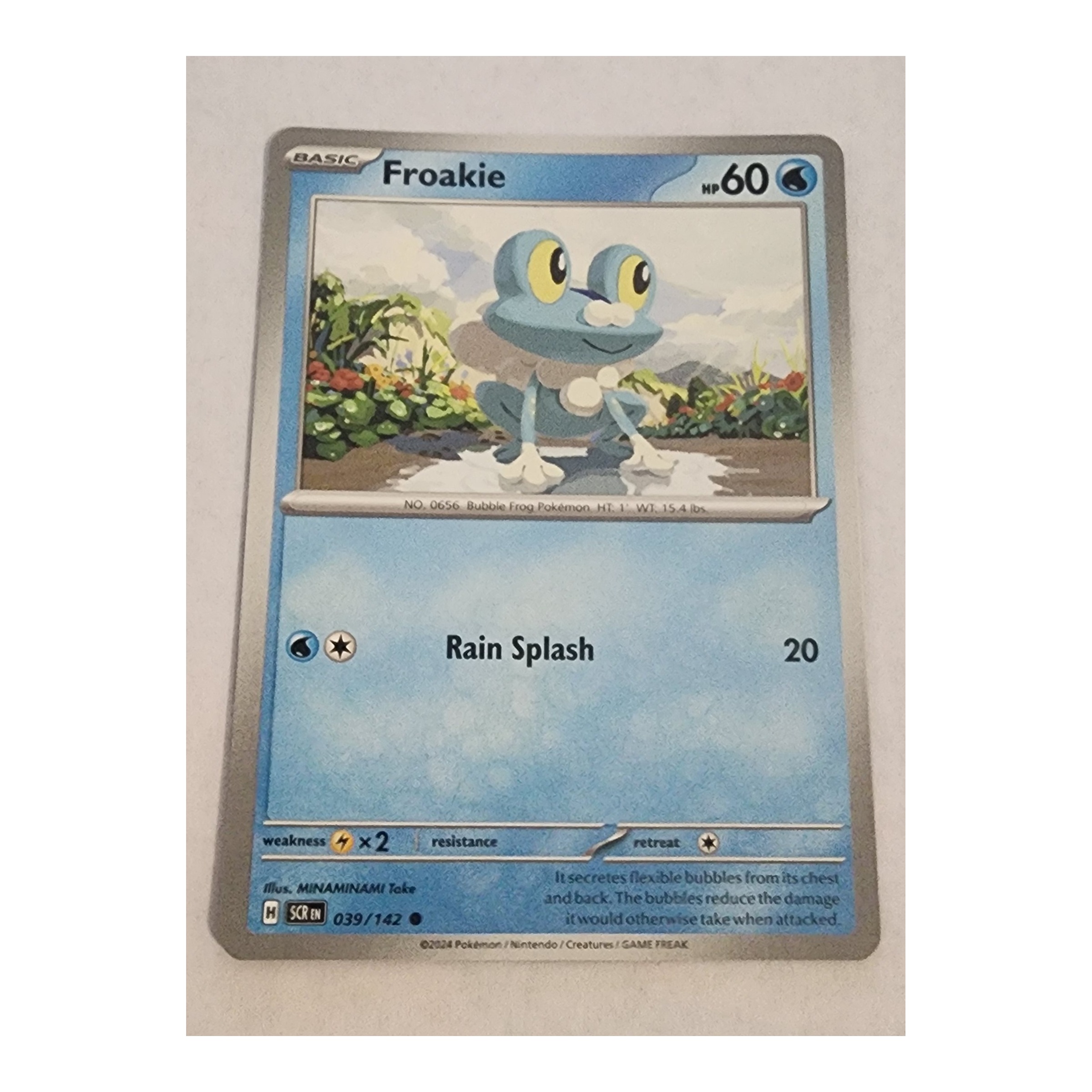 Froakie Common SV07: Stellar Crown 039/142 NM