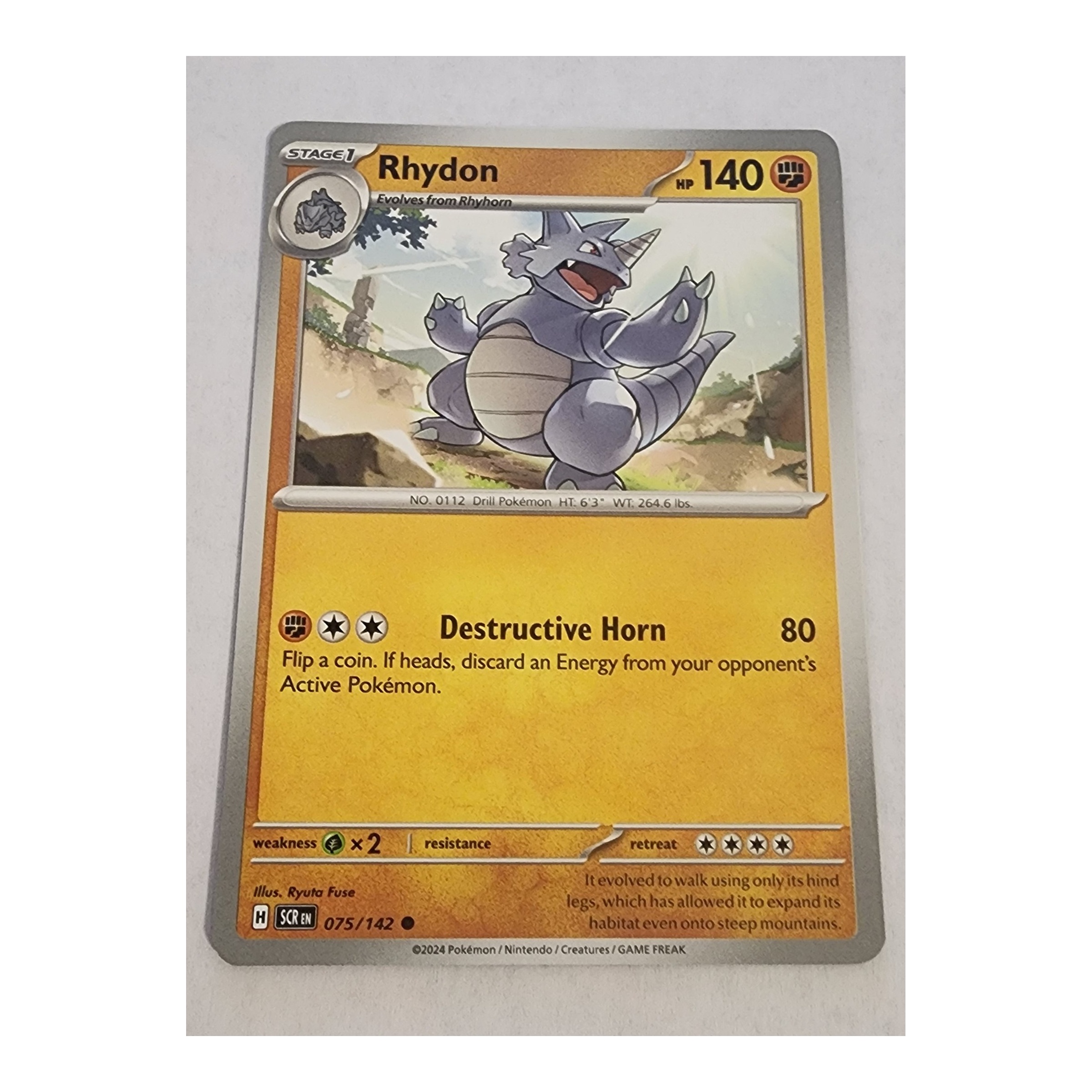 Rhydon Common SV07: Stellar Crown 075/142 NM