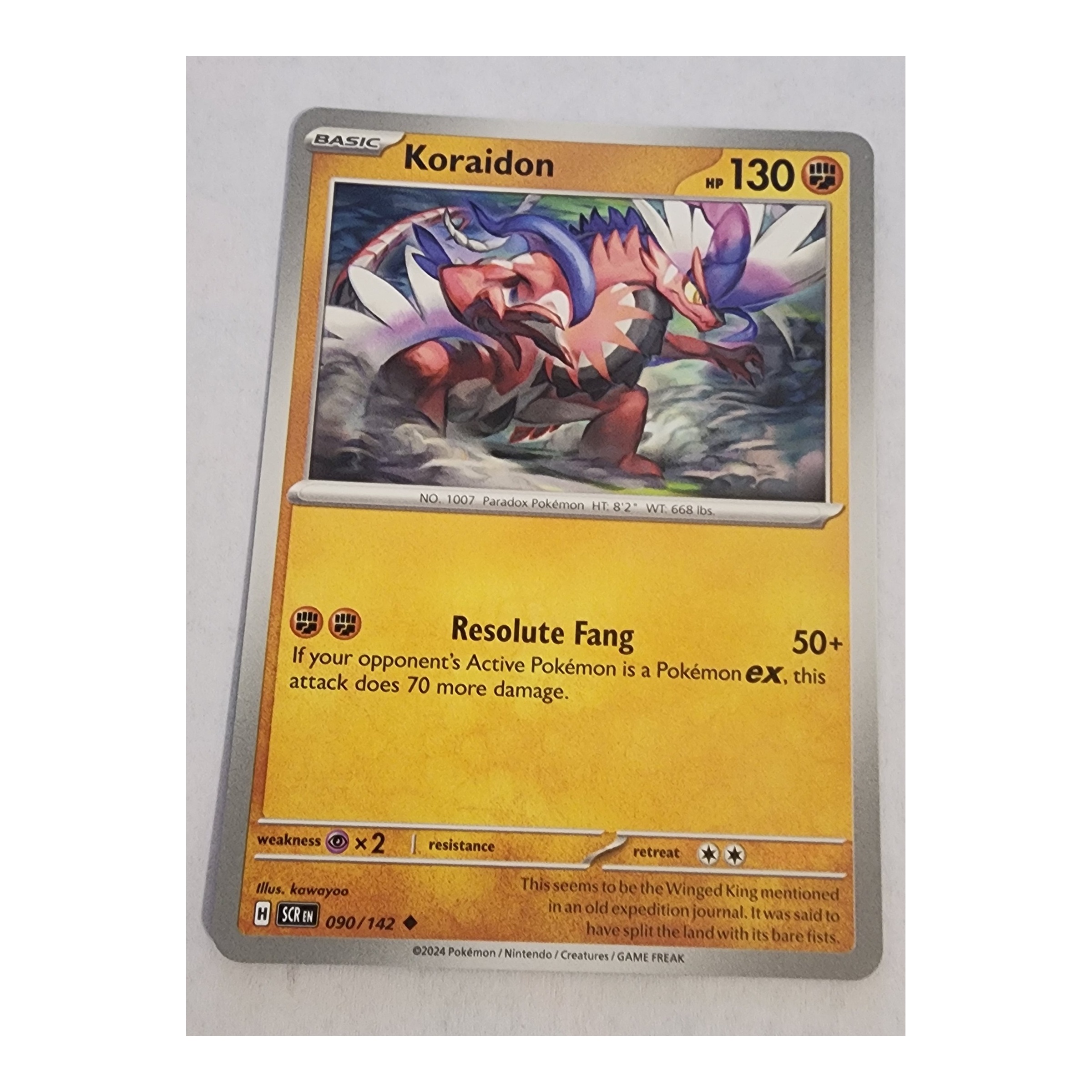 Koraidon Uncommon SV07: Stellar Crown 090/142 NM