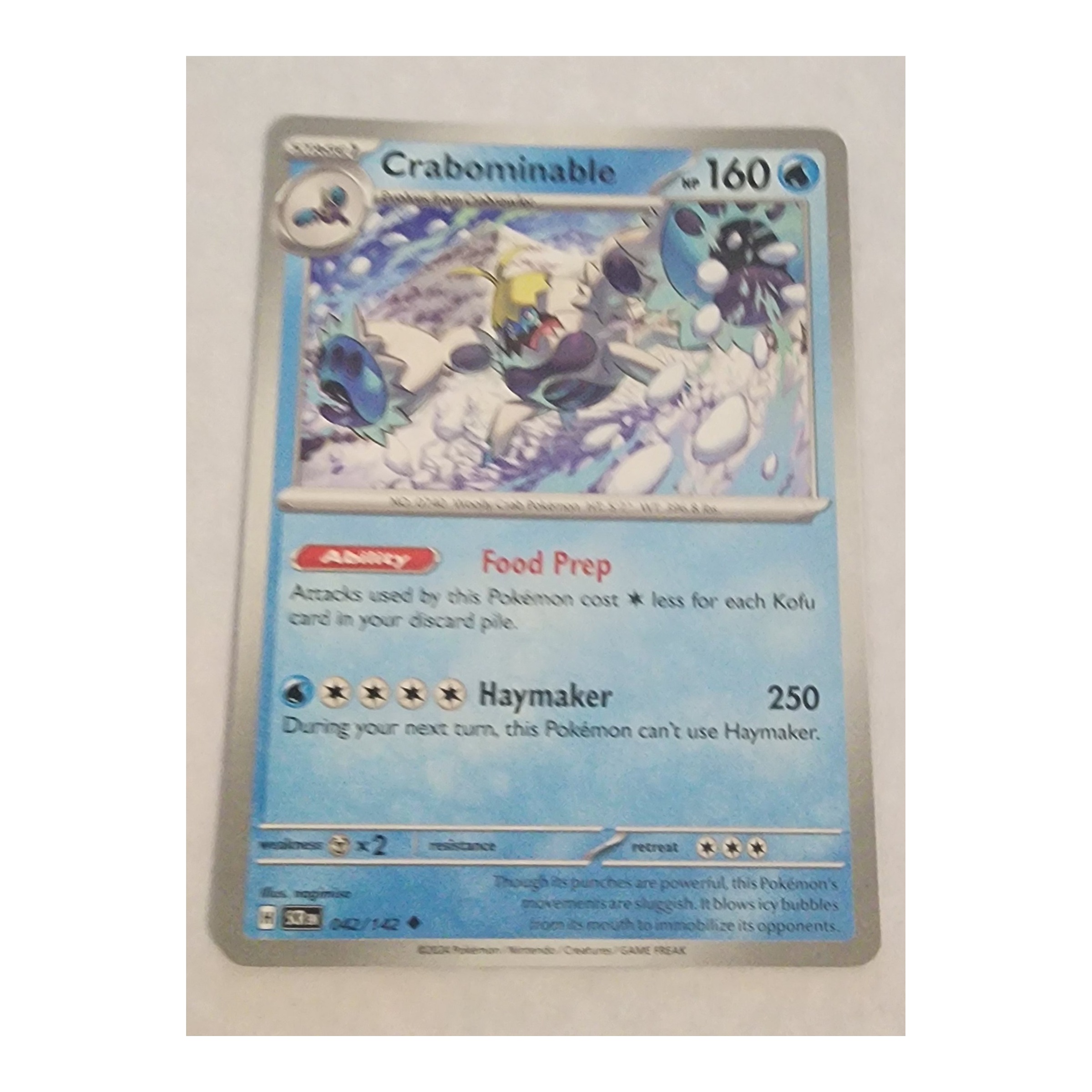 Crabominable Uncommon SV07: Stellar Crown 042/142 NM