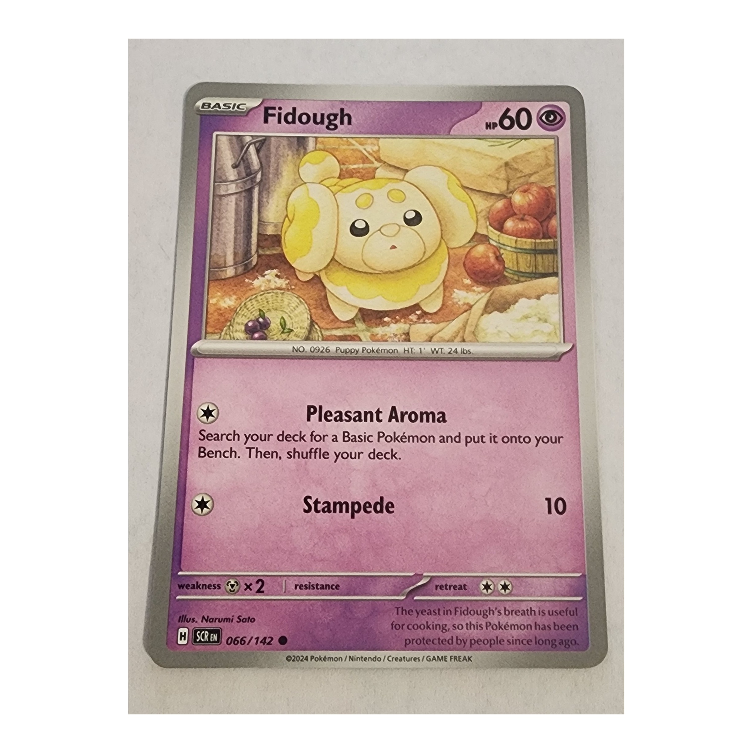 Fidough Common SV07: Stellar Crown 066/142 NM