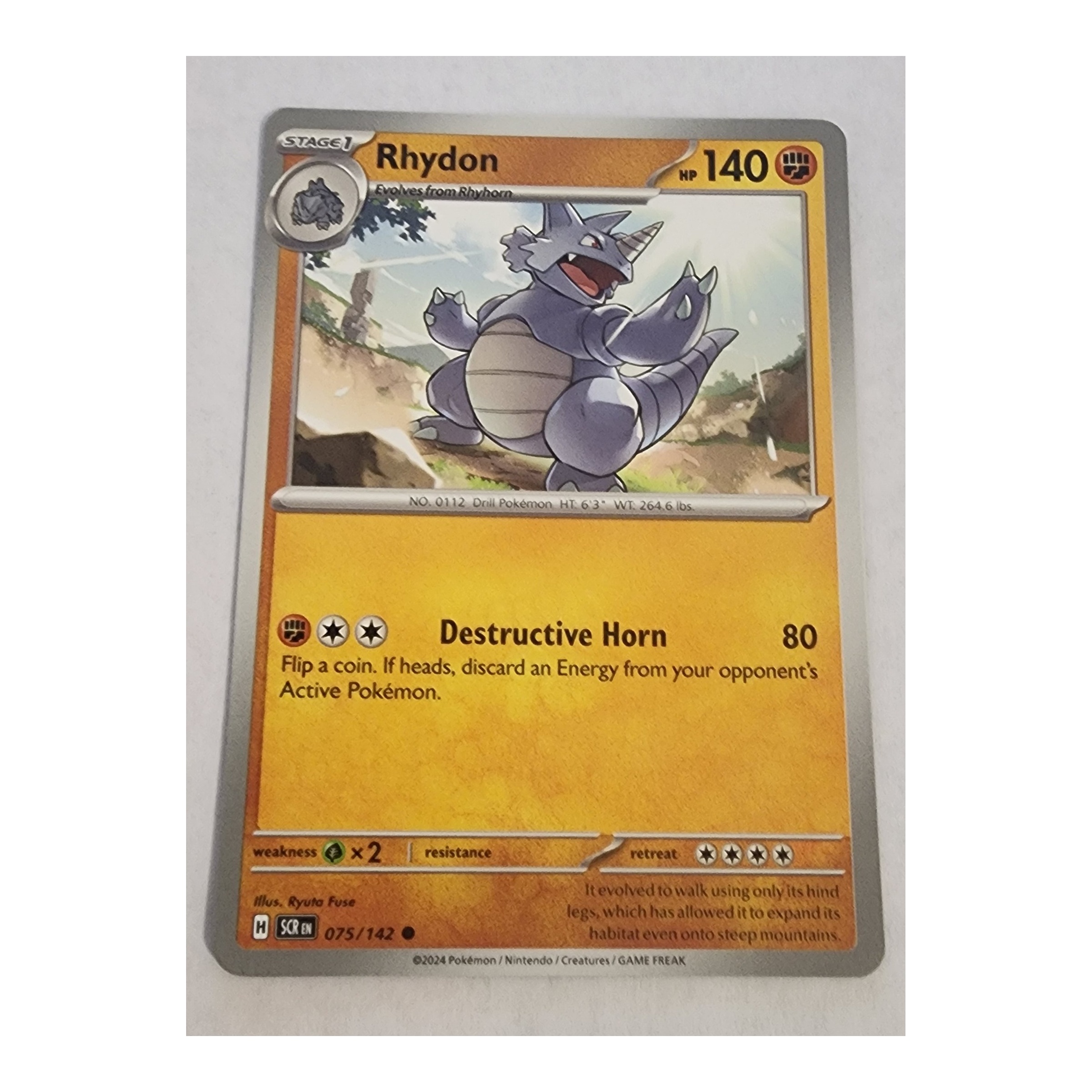 Rhydon Common SV07: Stellar Crown 075/142 NM