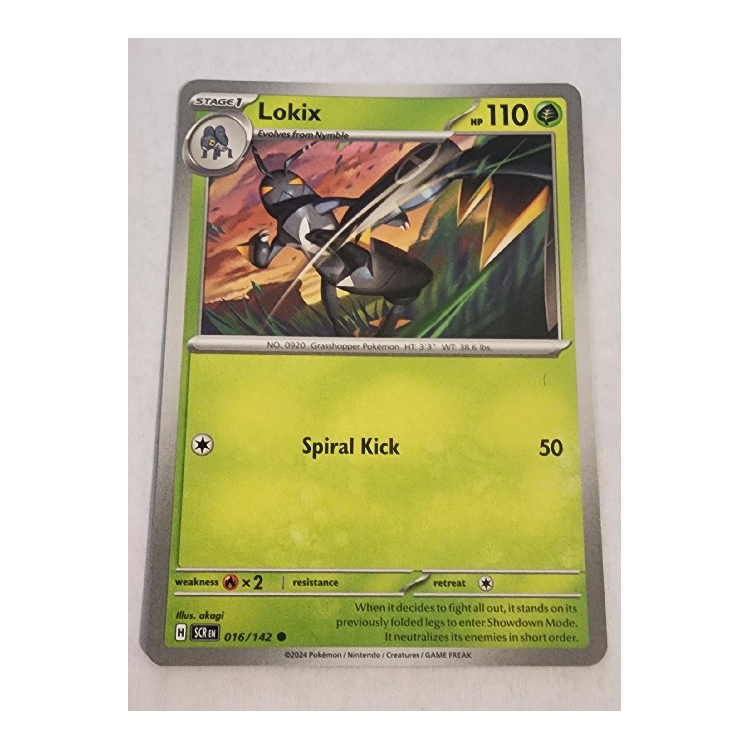 Lokix Common SV07: Stellar Crown 016/142 NM