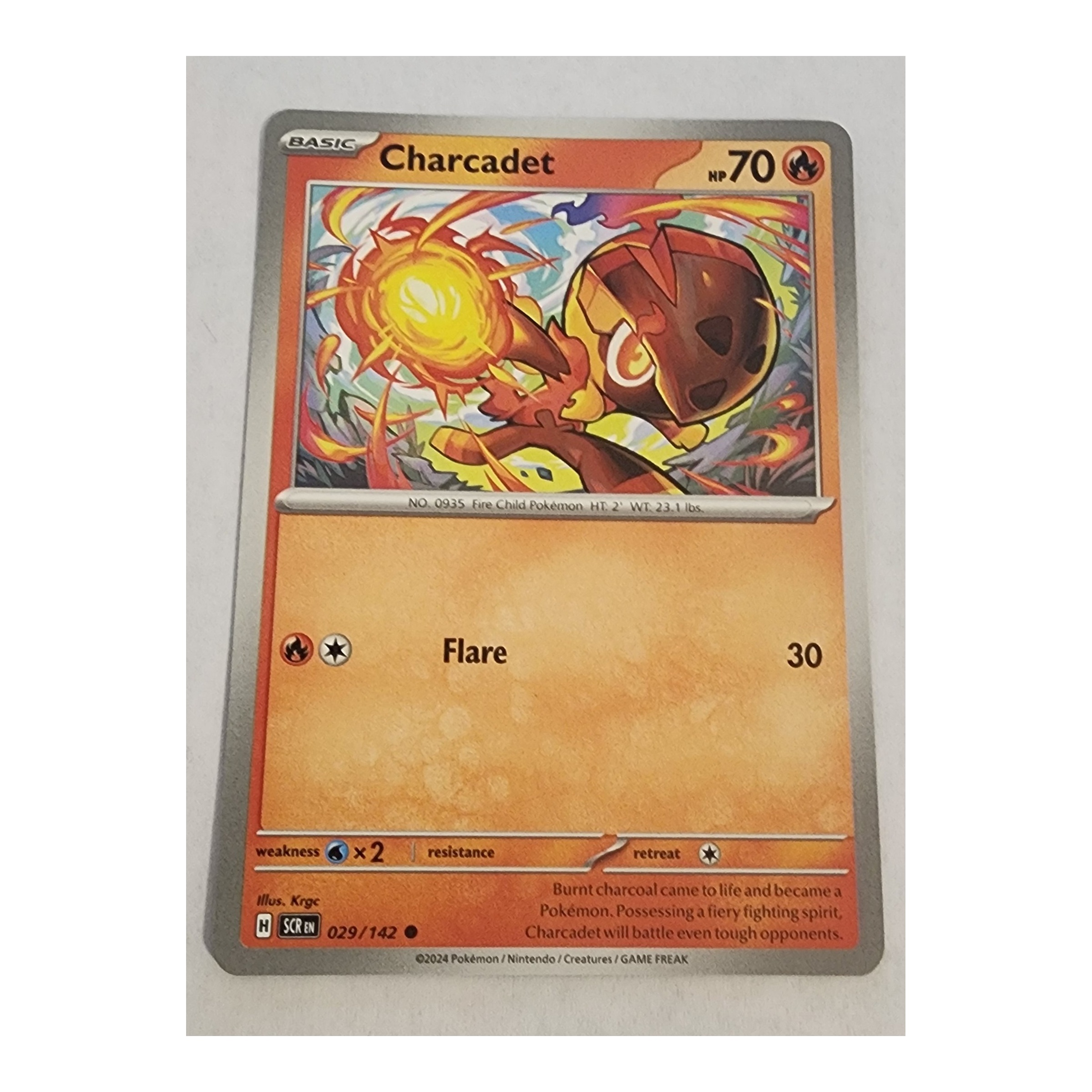Charcadet Common SV07: Stellar Crown 029/142 NM