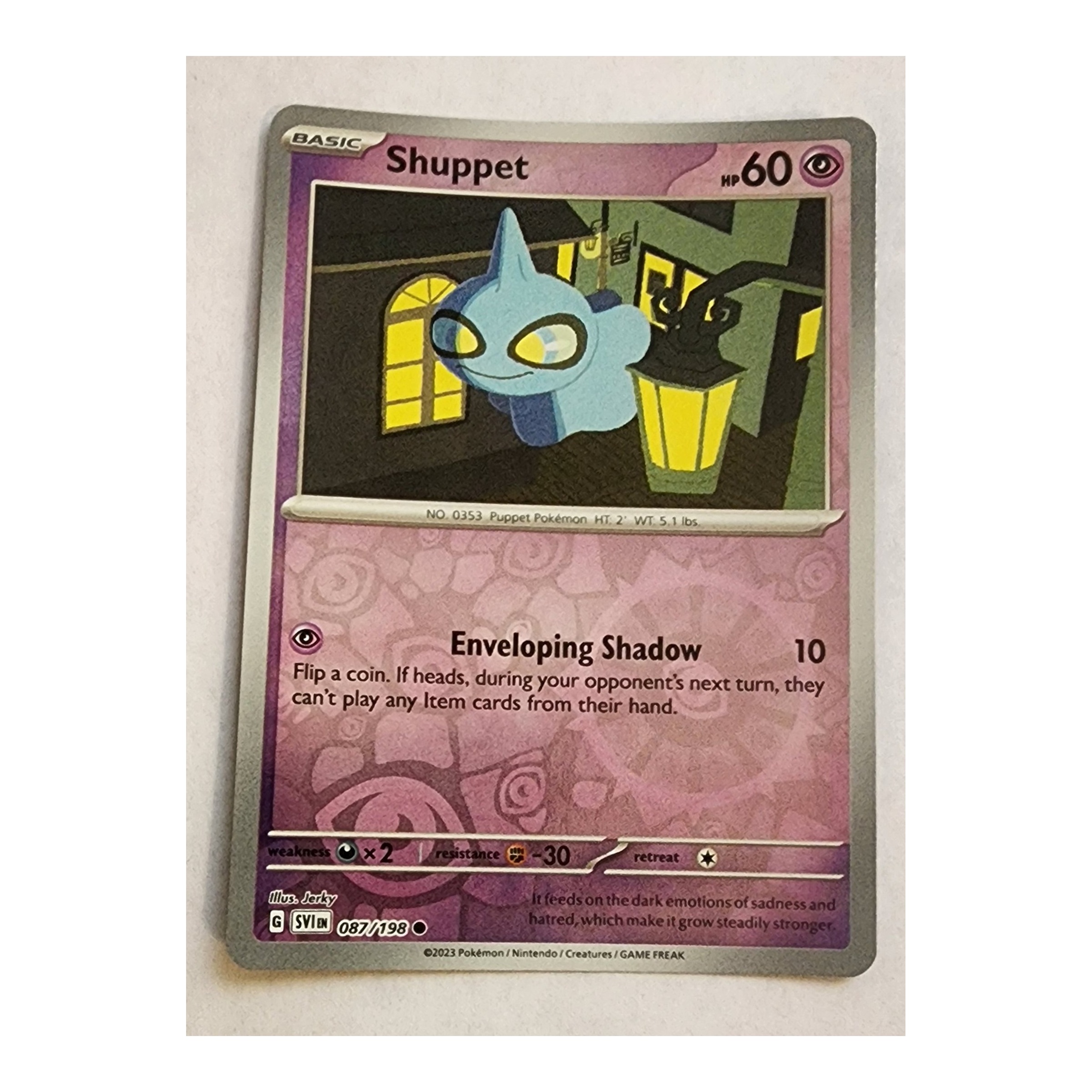 Shuppet Common SV01: Scarlet & Violet 087/198 NM Reverse Holo