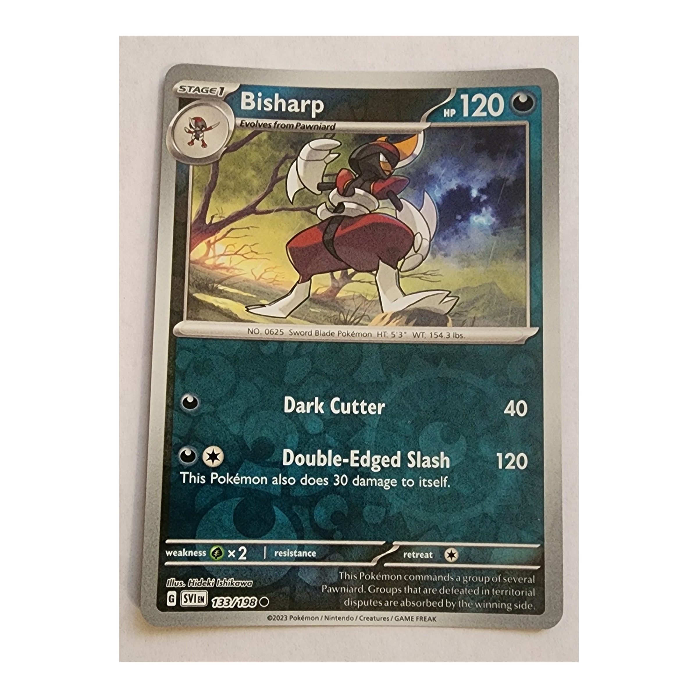 Bisharp Common SV01: Scarlet & Violet 133/198 NM Reverse Holo