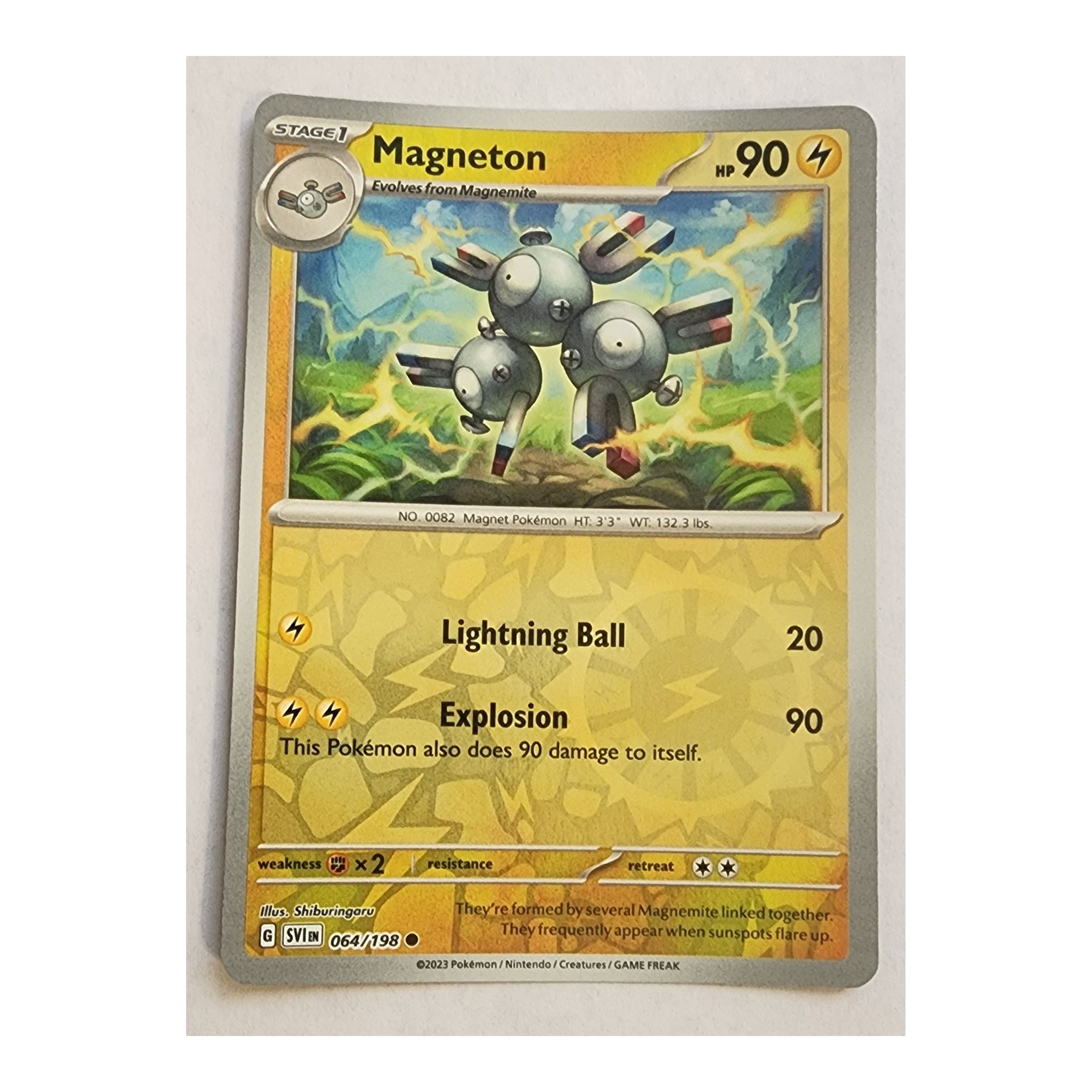Magneton Common SV01: Scarlet & Violet 064/198 NM Reverse Holo