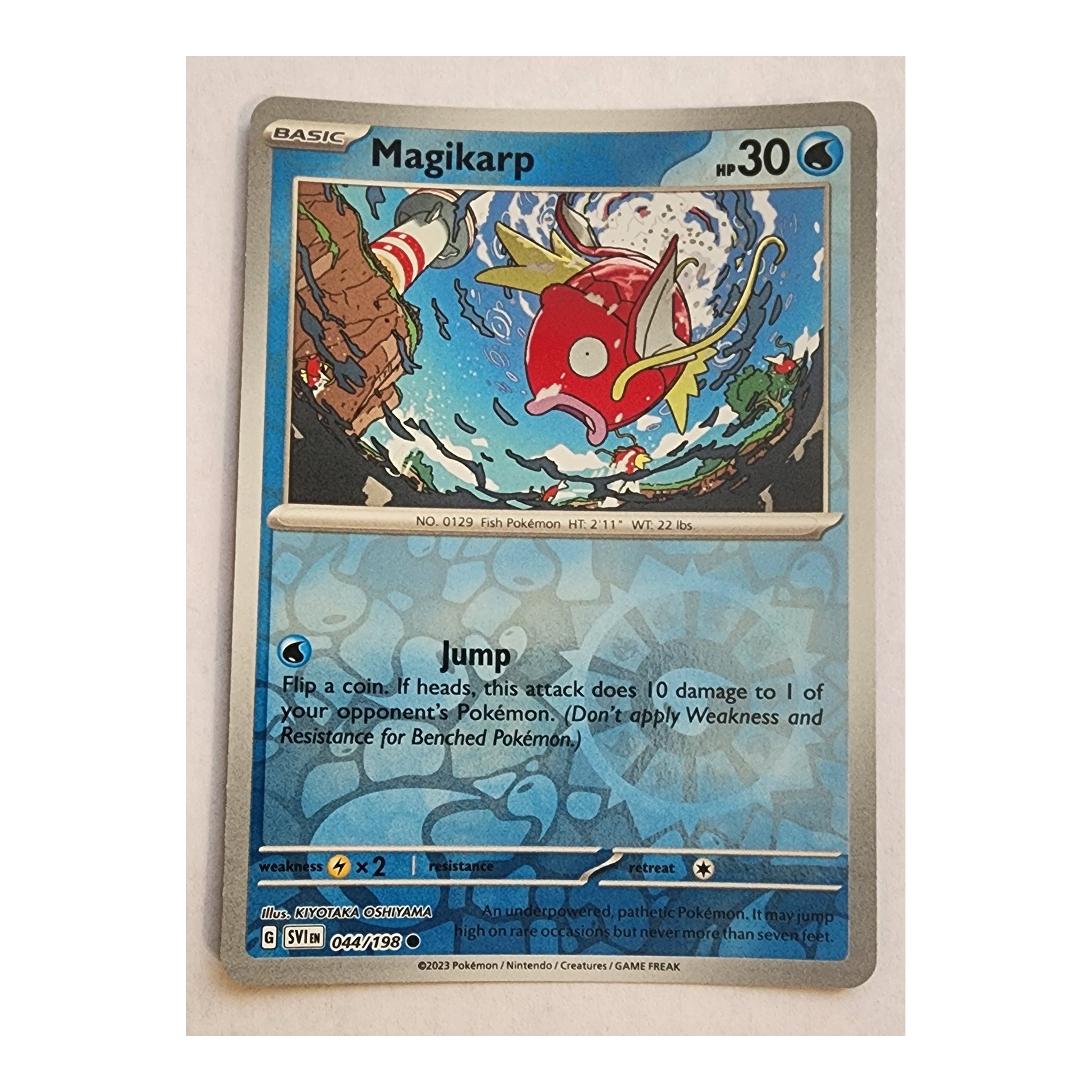 Magikarp Common SV01: Scarlet & Violet 044/198 NM Reverse Holo