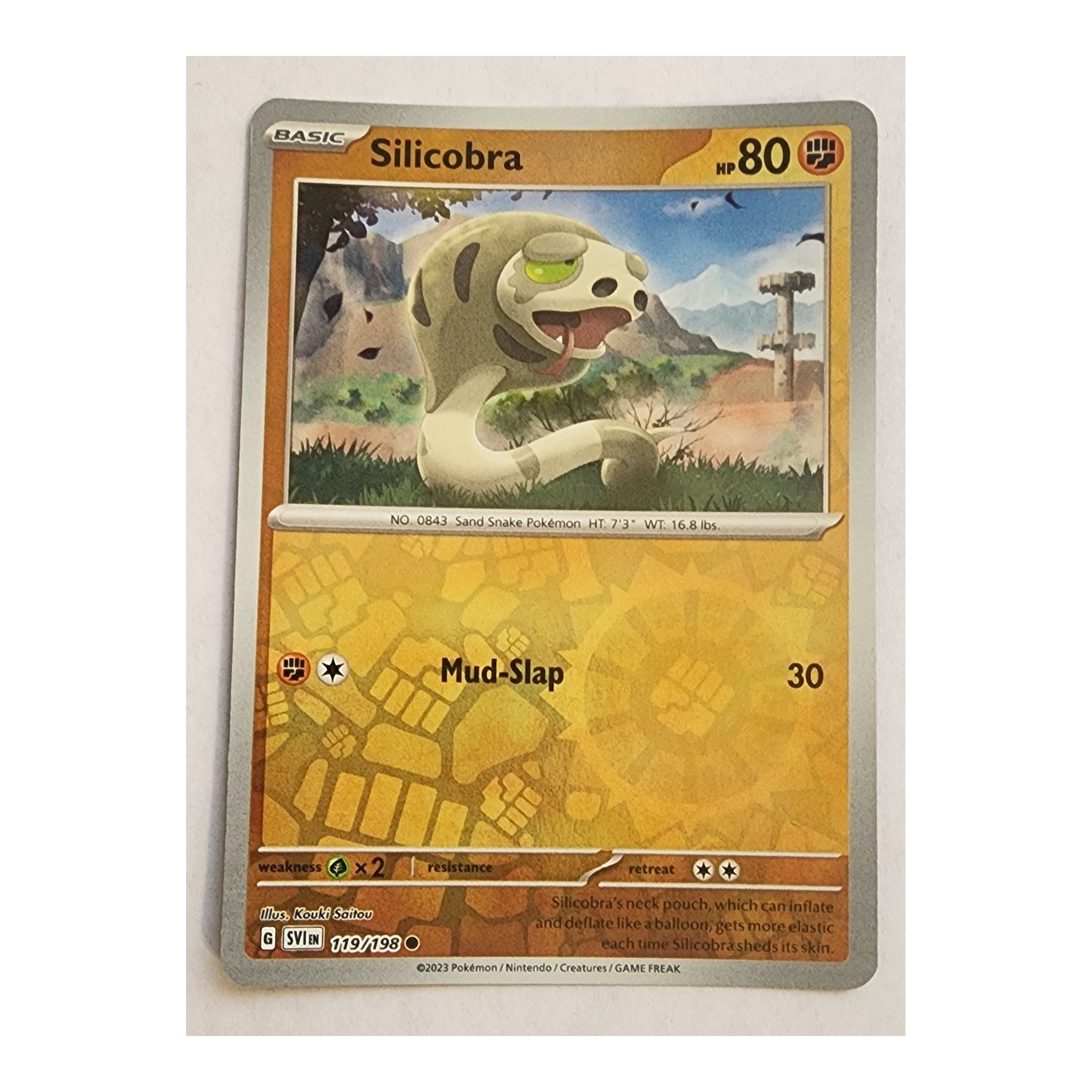 Silicobra Common SV01: Scarlet & Violet 119/198 NM Reverse Holo