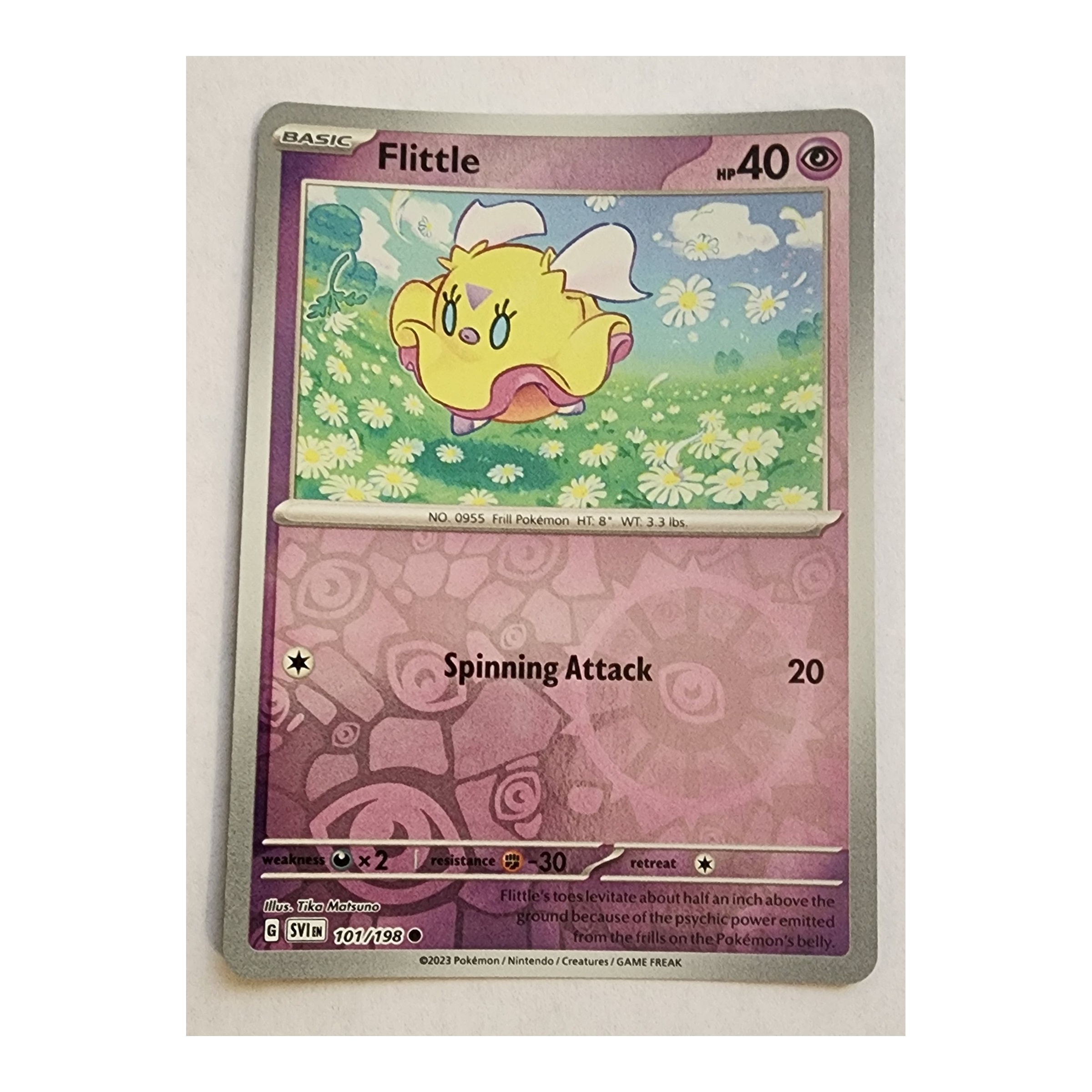 Flittle Common SV01: Scarlet & Violet 101/198 NM Reverse Holo