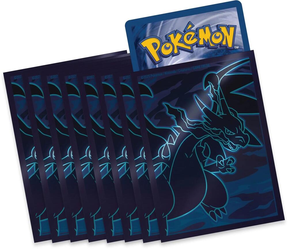 Phantasmal Flames Mega Charizard X ex ETB Card Sleeves (65ct)