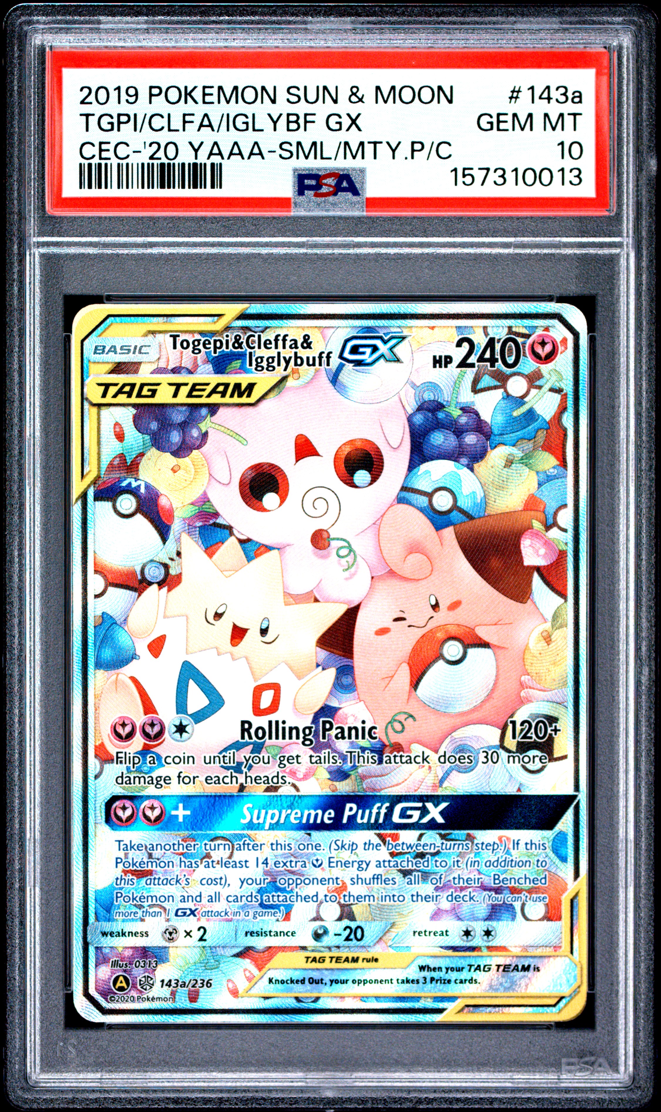 Togepi & Cleffa & Igglypuff GX